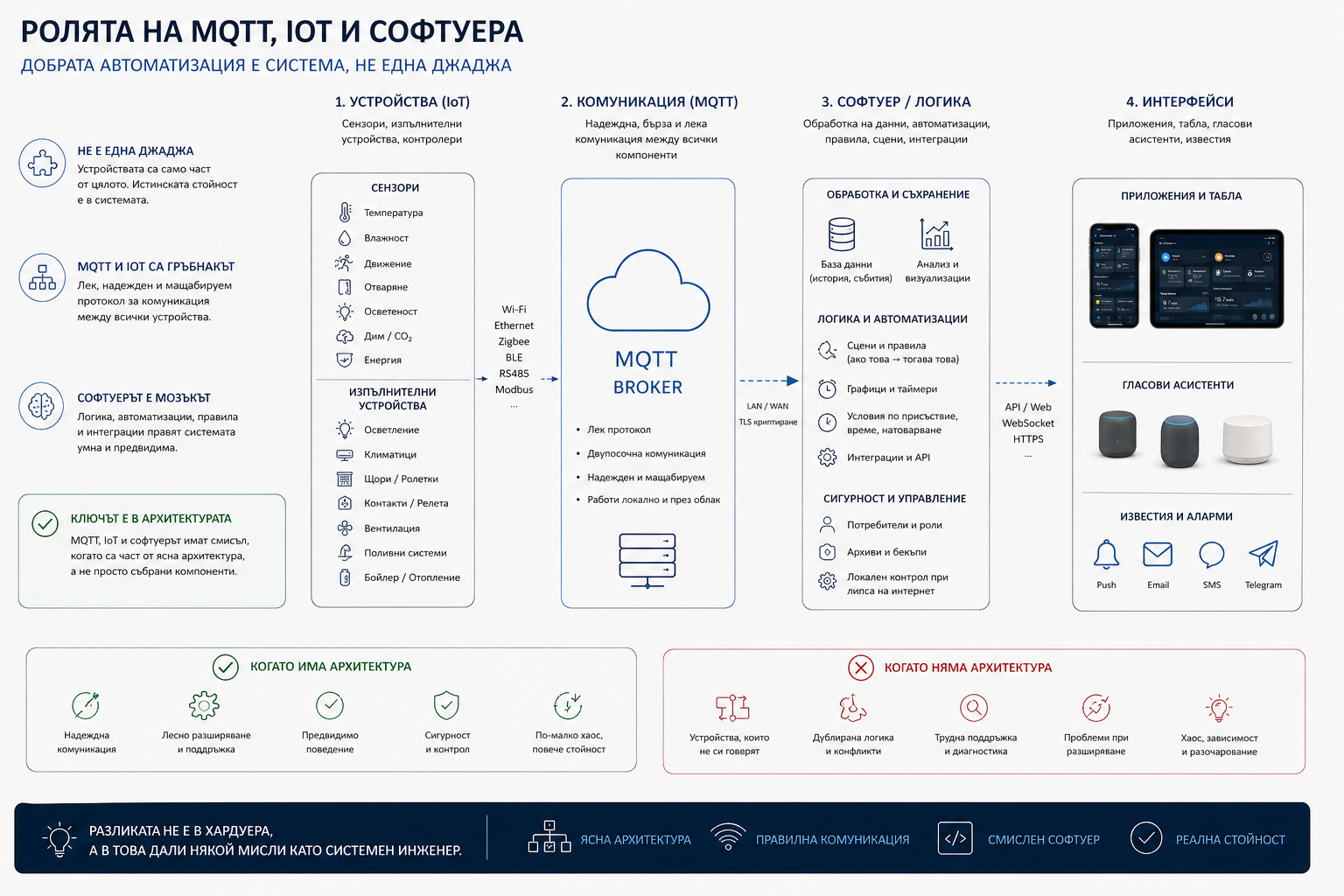 MQTT устройства и автоматизационна екосистема